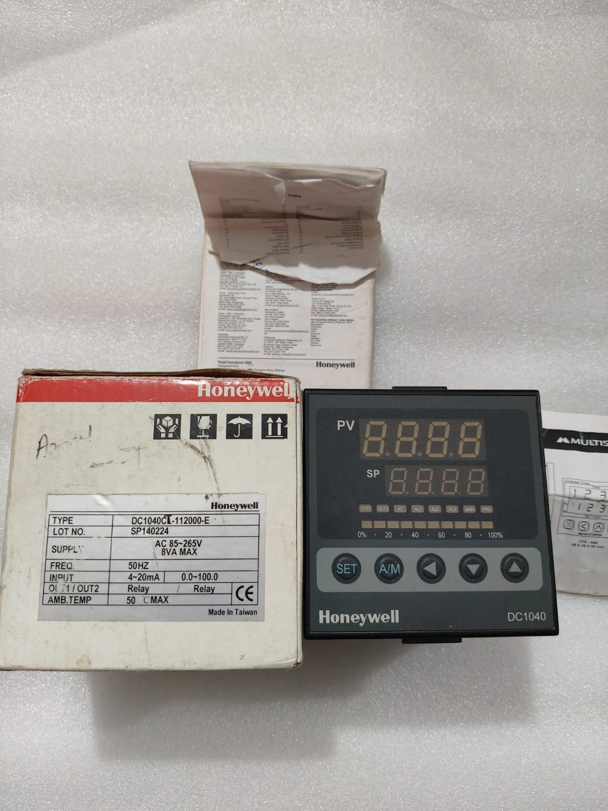 HONEYWELL DC1040CT-112000-E DC1040 CONTROLLER